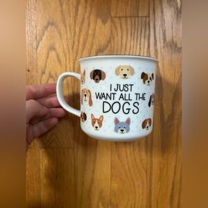 I Just Want All the Dogs Mug - Super Cute, Perfect for Coffee/Tea/Warm Drinks